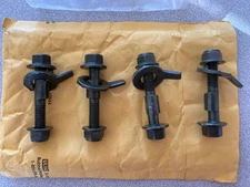 4 Kits 12mm Camber Bolts for Front Wheels Adjustable Camber Alignment Correction