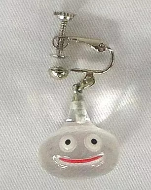 Enix Dragon Quest Slime Clear Earrings Silver Accessory Character Jewelry