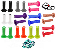 ODI Ruffian Single Ply Half Waffle Universal MX Grips Made in USA Dirt Bike