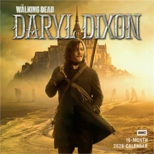 2026 Walking Dead: Daryl Dixon, the Wall Calendar (Calendar)