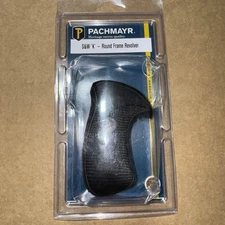 Pachmayr Compact Grip Fits Smith & Wesson K/L Frame, Round Butt, Black 03270