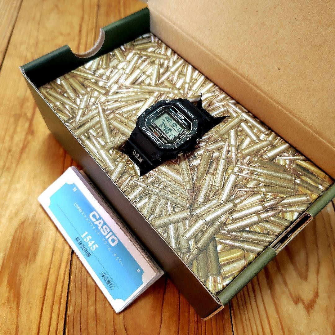 U.S.A.F & U.S.N CASIO G-SHOCK MILITARY EDITION DW-5600 E New 