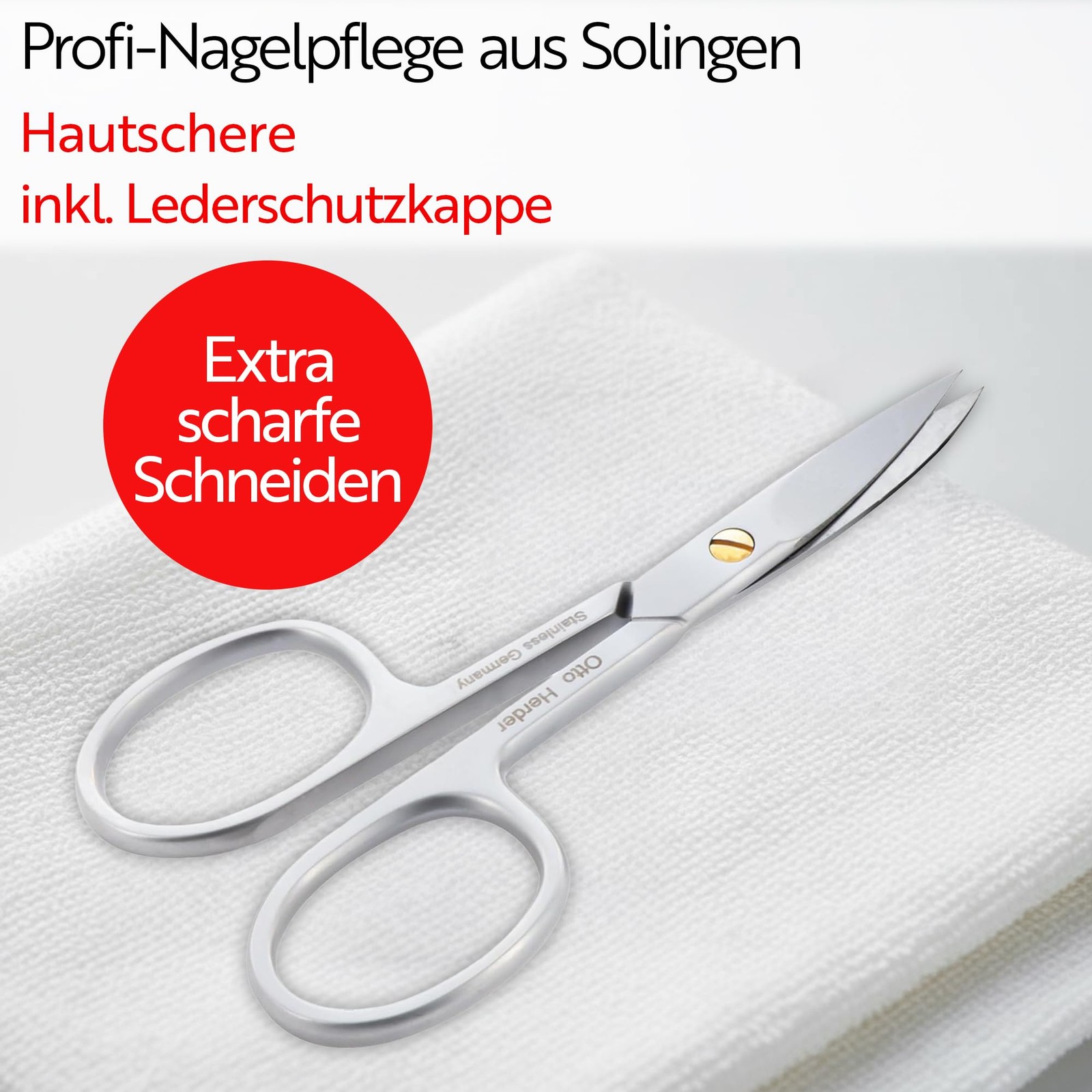 Ciseaux à ongles coupants pour ongles épais et manucure précise 9 cm - 2