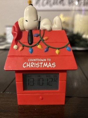 Hallmark Peanuts Snoopy's Doghouse Countdown To Christmas Ornament Digital 2013