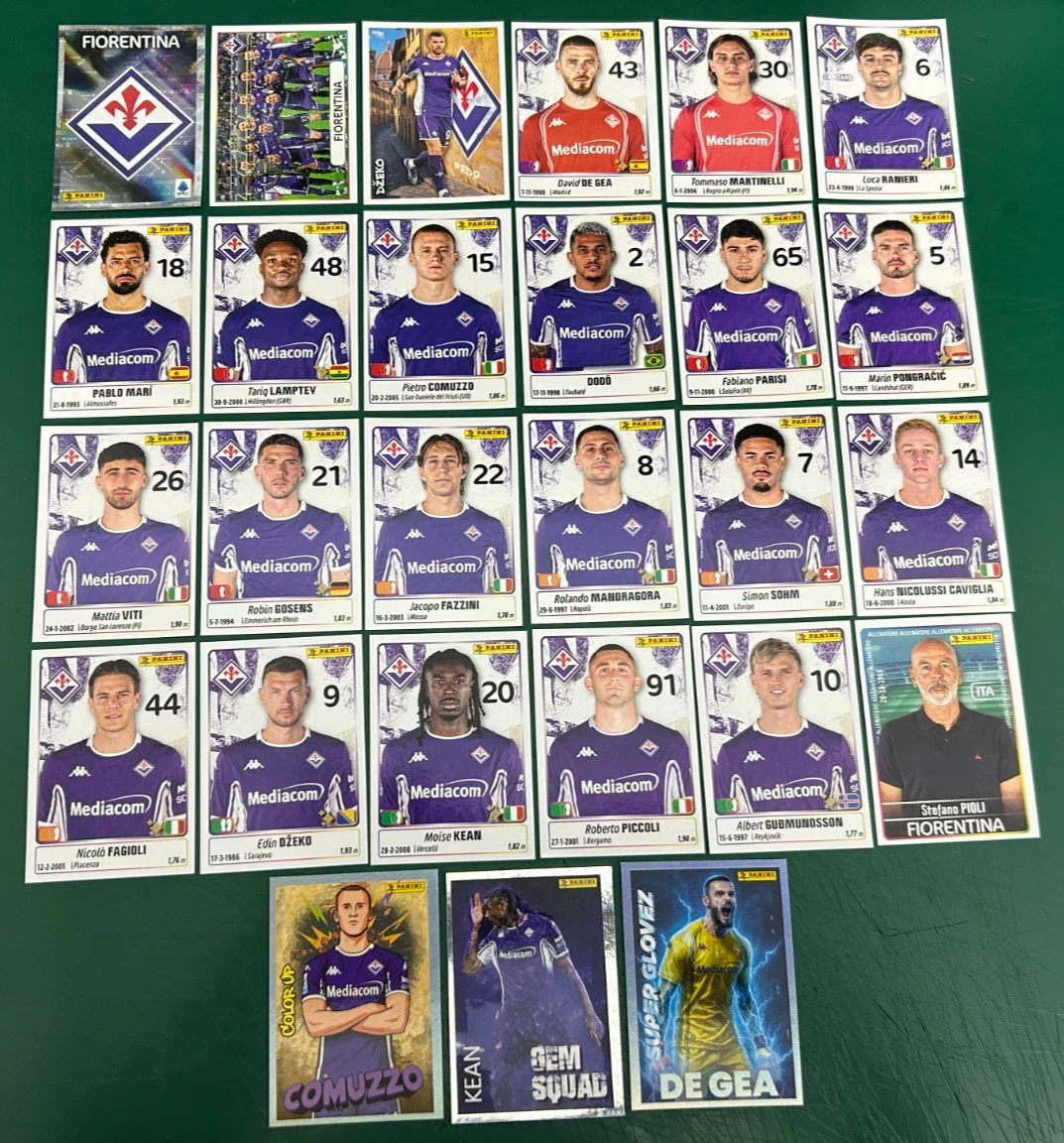 Fiorentina, Francesco Baiano -sticker N.93-FIGURINA Panini 1995/96-new
