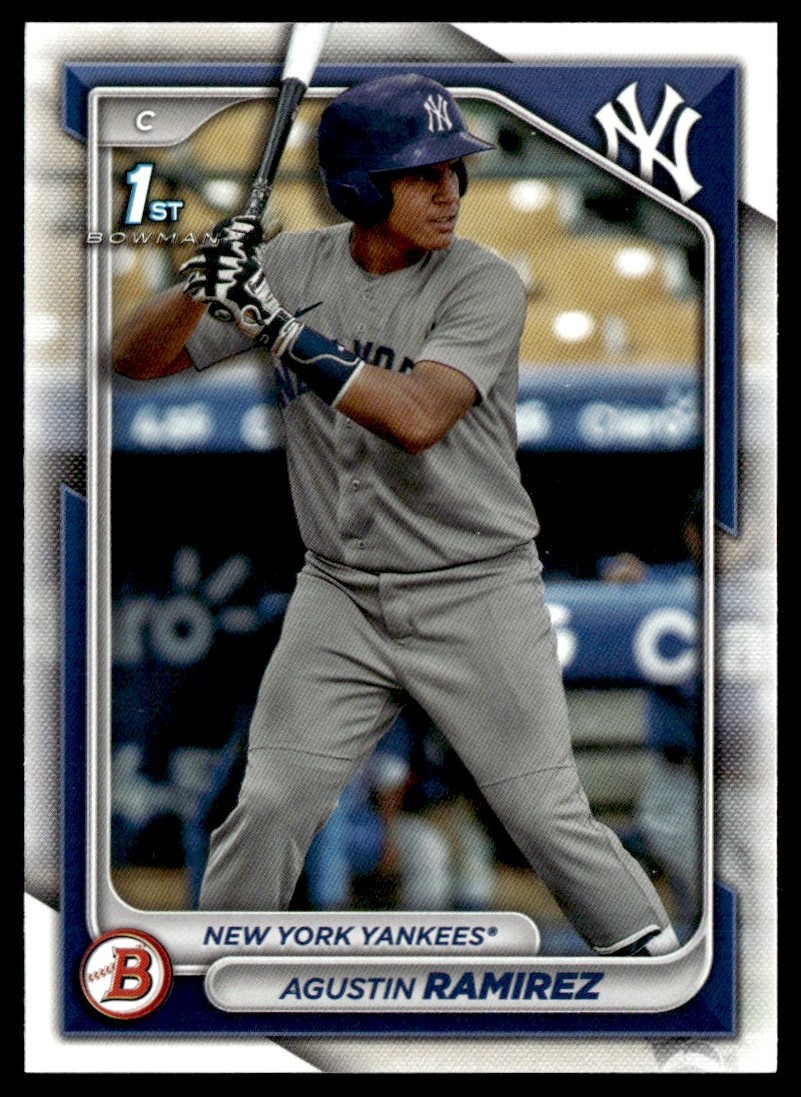 AGUSTIN RAMIREZ 2024 BOWMAN PROSPECTS RC NEW YORK YANKEES #BP-85 1ST BOWMAN