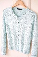 Schöne mintgrüne Strickjacke von M&S Collec...
