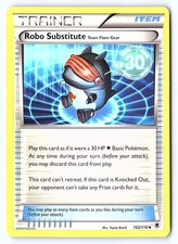 Robo Substitute Team Flare Gear 102/119 Uncommon Phantom Forces Pokemon LP