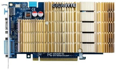 GIGABYTE NVIDIA GEFORCE 8500 GT 512MB GV-NX85T512HP
