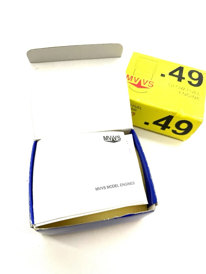 NIB MVVS .49 R/c Model Airplane Engine Green Head NEW M7 - Image 3 of 4