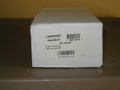 Securitron Dk-26Pss Digital Keypad Pad
