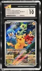 CGC 10 Pikachu 001/SV-P Scarlet/Violet Pre-Order Full Art Japanese Pokemon Card