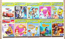Lot of 10 Assorted Leap Frog Leapster Game Cartridges Original Boxes  Instruct.