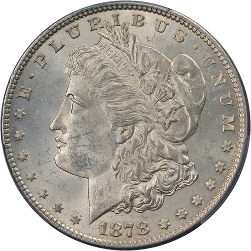 1878-P 7TF Rev 79 Morgan Silver Dollar PCGS MS63 Nice Eye Appeal Nice Strike