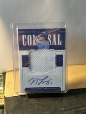 2020 National Treasures Nicky Lopez #CMS-NL Patch Auto Kansas City 36/50