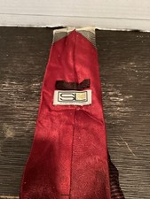 Men  s Steven Land Red Classic 100 Silk Tie