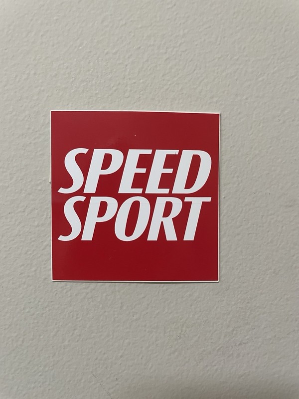SPEED SPORT racing sticker/decal