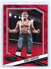 Tom Lawlor 2025 Panini Combat Anthology #38 Red #/199