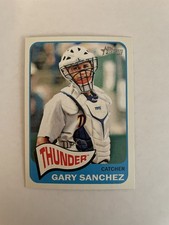 2014 Topps Heritage Minor League Edition - Gary Sanchez #9 White Catcher's Gear