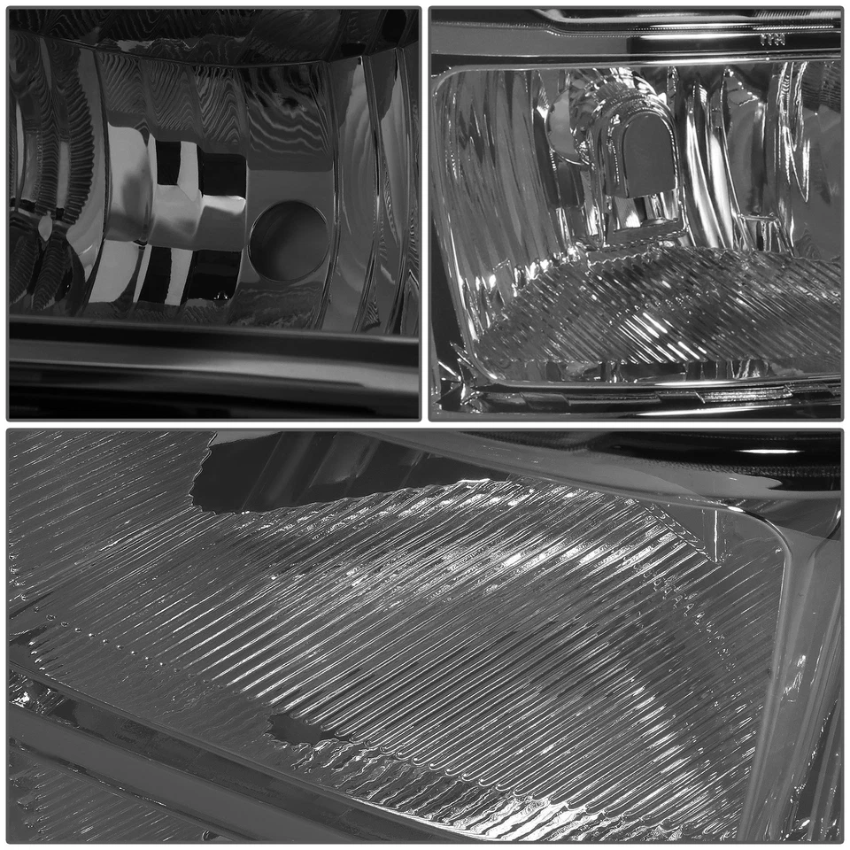 Faros esquineros transparentes carcasa ahumada para GMC Sierra 1500 2500HD 2007-2014 Foto 3 de 4