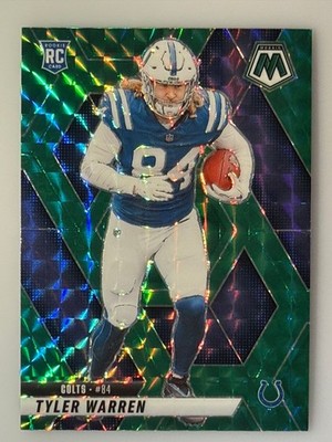 Tyler Warren - Indianapolis Colts (RC) - Green Mosaic - Panini Mosaic 2025