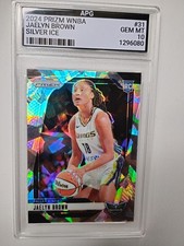 2024 Panini Prizm WNBA - Jaelyn Brown #31 Ice Prizm (RC)