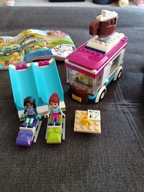LEGO Friends vehicles 4 sets missing pieces from original sets retired items