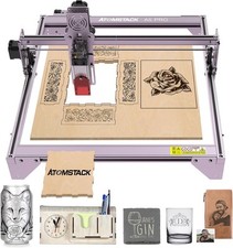 Used ATOMSTACK A5 Pro laser graviermaschine,5W- 6W Ausgangsleistung,410*400mm,EU