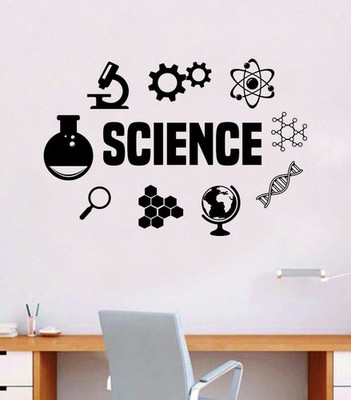 Science Wall Decal Home Decor Sticker Vinyl School Classroom