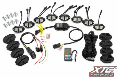 #ad XTC POWER PRODUCTS Fits X Lite RGBW 8 Pod Rock Light Kit With Turn Signal $349.95
