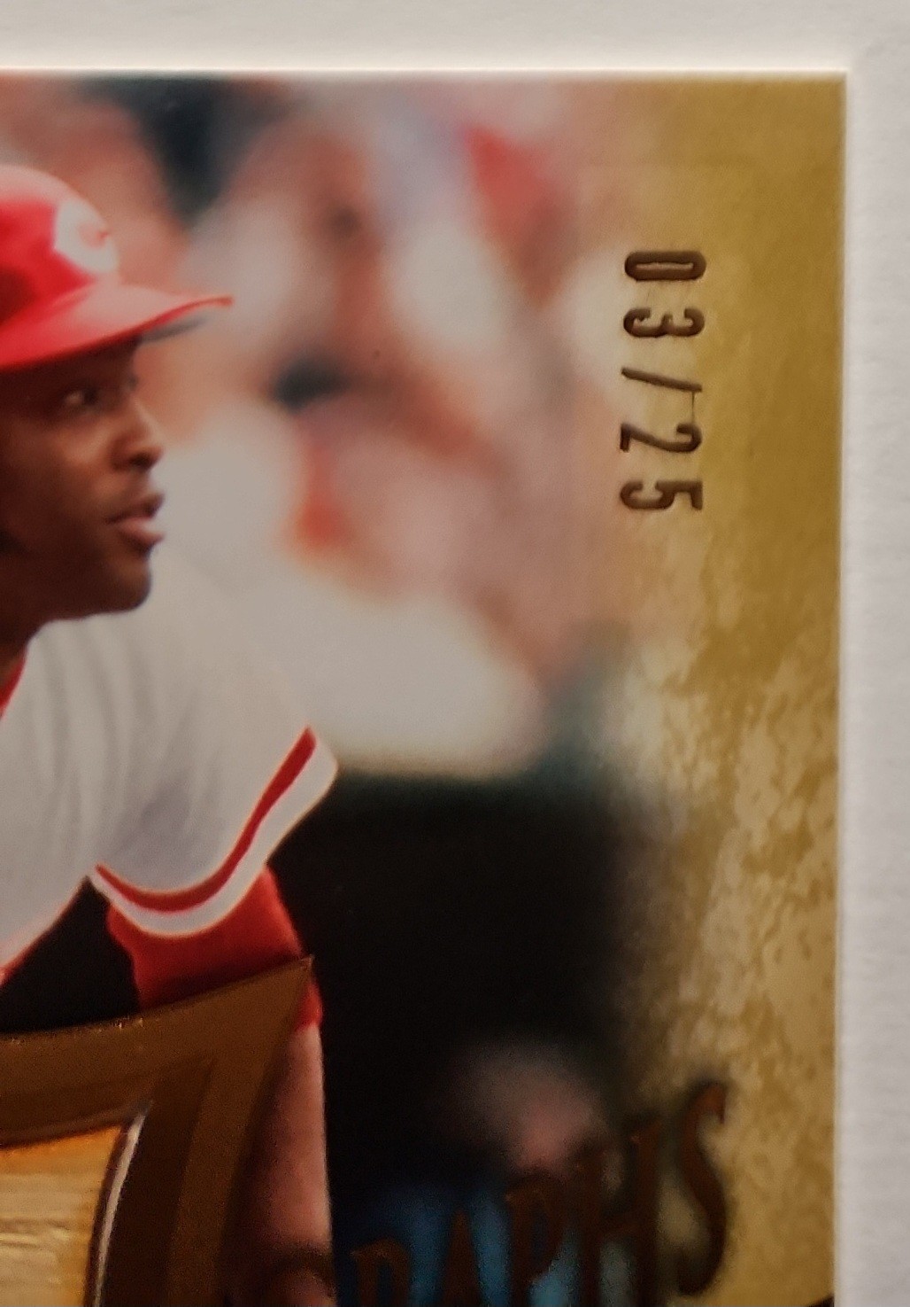 2004 SP LEGENDARY CUTS GAME USED BAT RELIC 3/25 AUTO JOE MORGAN CINCINNATI REDS view 5