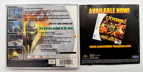 Slave Zero (Sega Dreamcast SDC, 1999) COMPLETE CIB Tested & Cleaned W/ Reg. Cd!