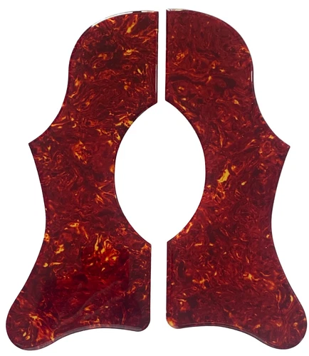 Pickguard For Gibson J45 &J50 Acoustic Guitar Self Adhensive-Crystal RED
