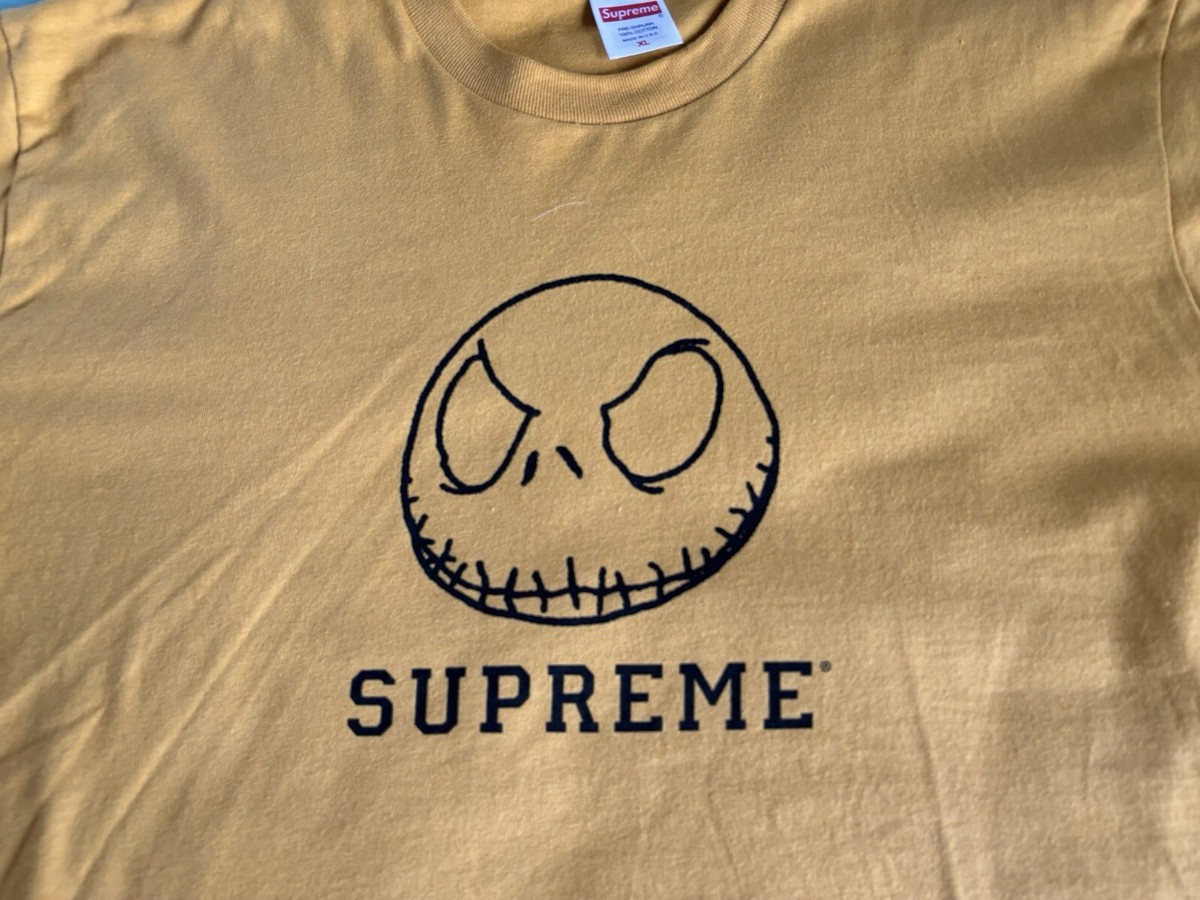 Supreme Skeleton Tee Mustard Yellow XL Extra Large Jack