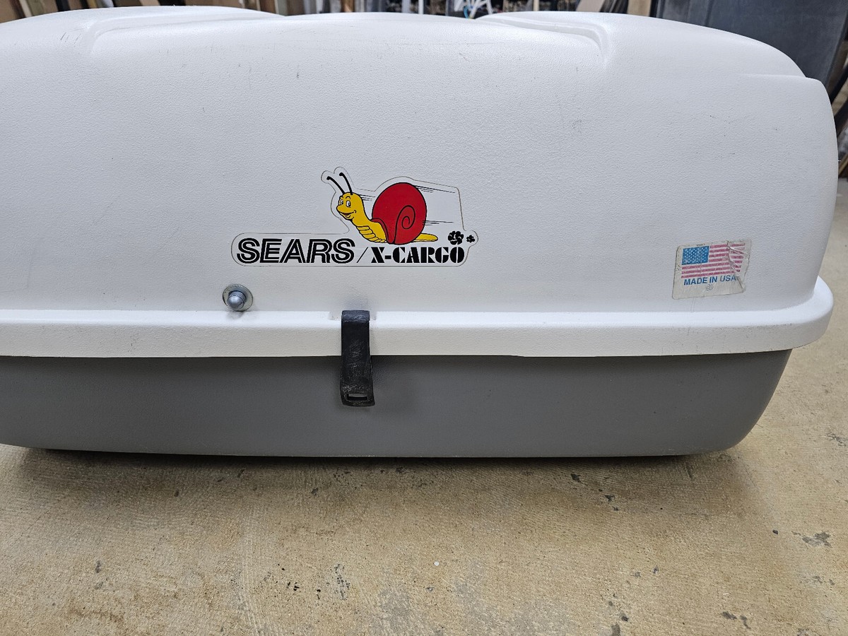 Sears X-Cargo Car Rooftop Storage Carrier-Vintage Original Roof Carrier