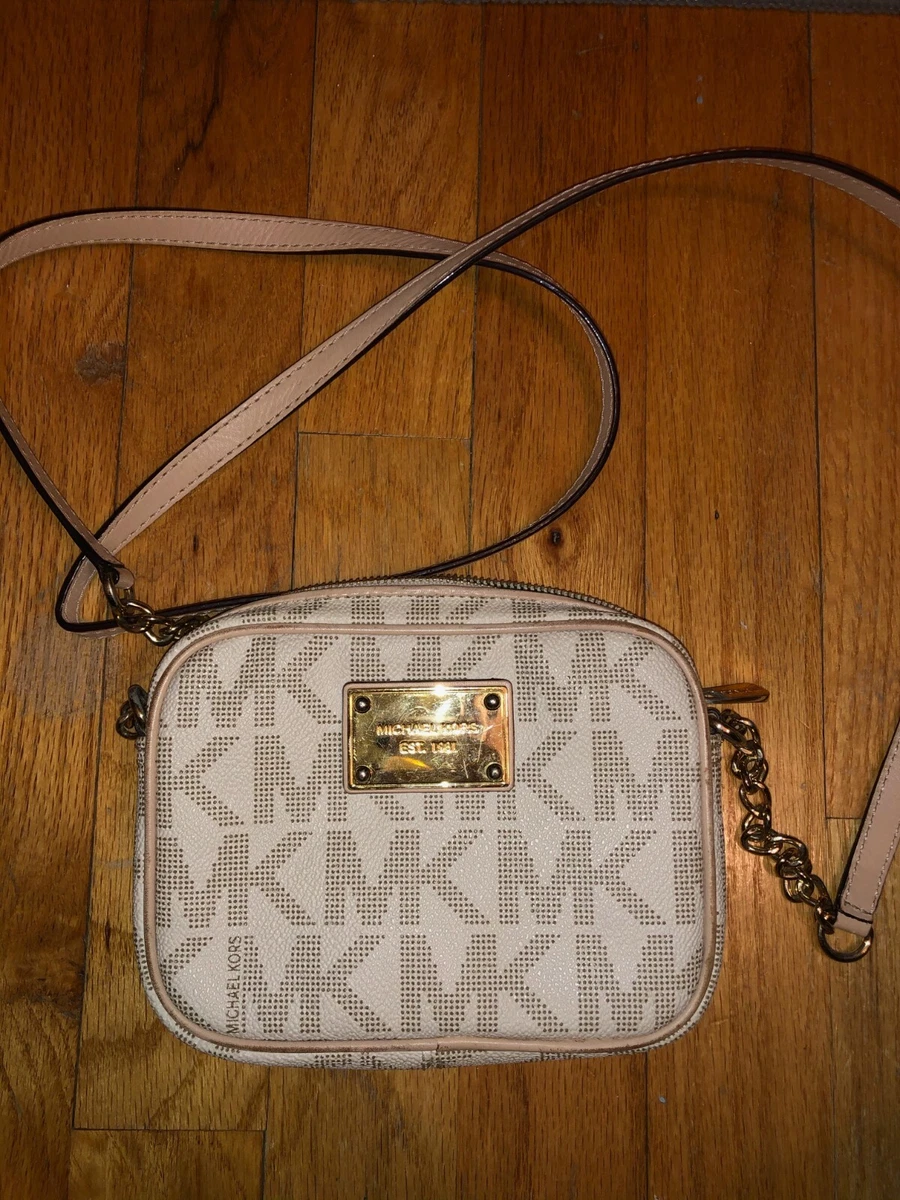 Michael Kors, Bags, White Monogram Michael Kors Tote