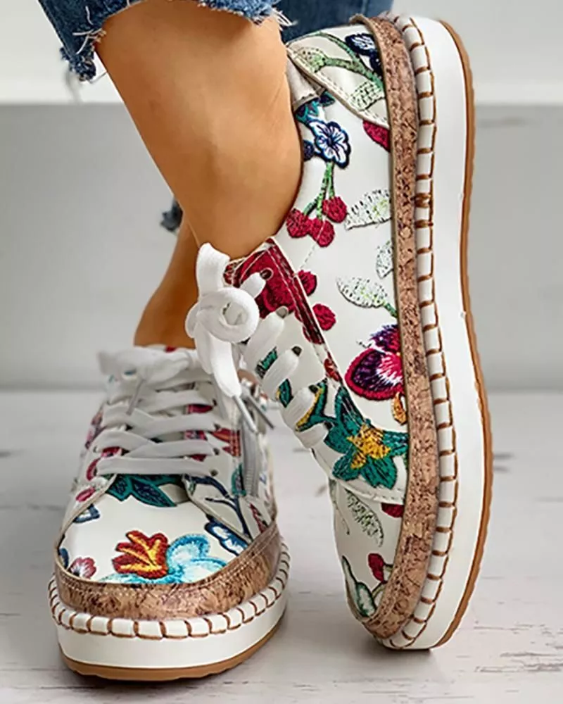 Zapatos mujer estampados cheap