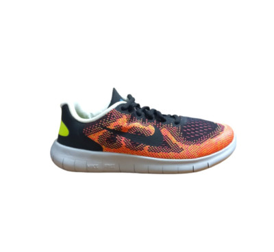 Nike Free RN 2017 (GS) Schwarz-Orange (UK_3) EX-Display