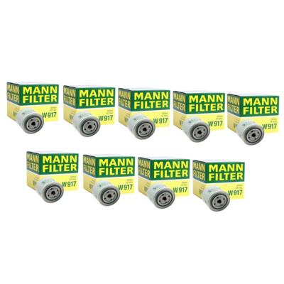 Mann Set of 9 Oil Filters Kit Spin-on For Niva Samara Signet 244 740 940 V70 V90