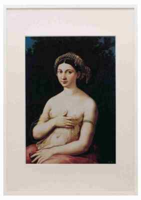 La Fornarina Raffaello A3 A4 Framed Print Picture