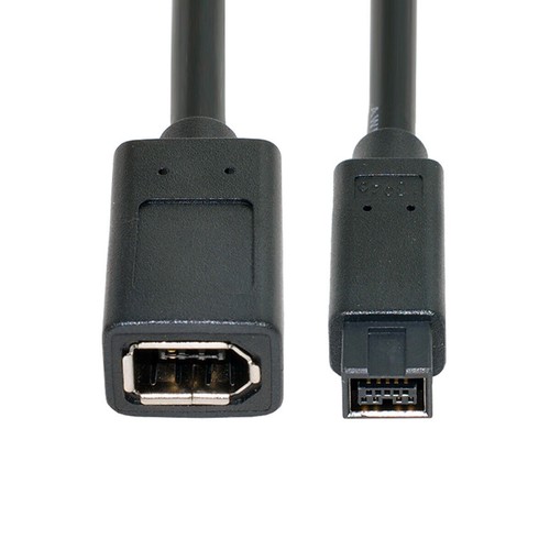 IEEE 1394 6Pin Female to 1394b 9Pin Male Firewire 400 to 800 Wire 1394b Firewire - Afbeelding 3 van 6
