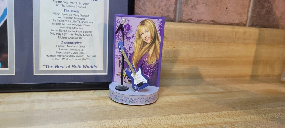 Disney Hannah Montana Lo mejor de ambos mundos especial Miley Cyrus imagen mate Foto 3 de 4