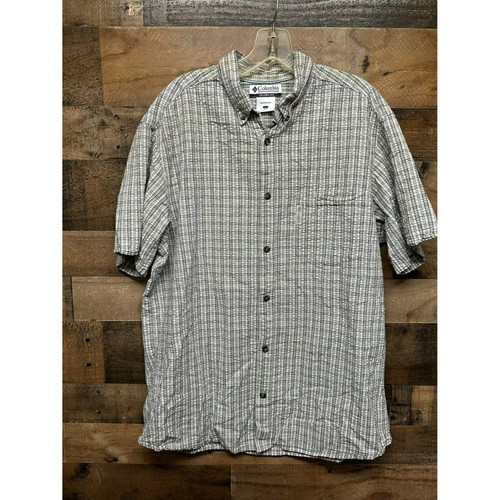 Columbia Men's Short Sleeve Button Up Size Large eBay
