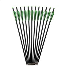 20 inch Archery Hunting Carbon Crossbow Bolts Half Moon Nock OD 8.8mm Arrows