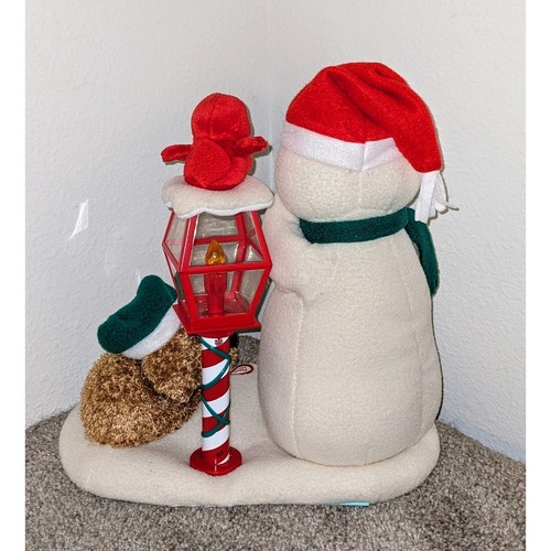 Hallmark Holiday 2013 Animated Snowman Dog Cardinal Lighted Musical Decor WORKS - Picture 6 of 7