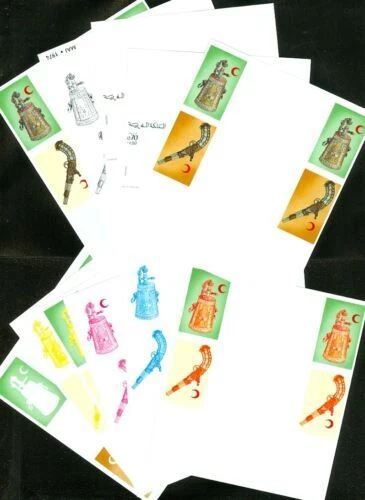 Art, Artists Proof, Essay Morocco Stamps