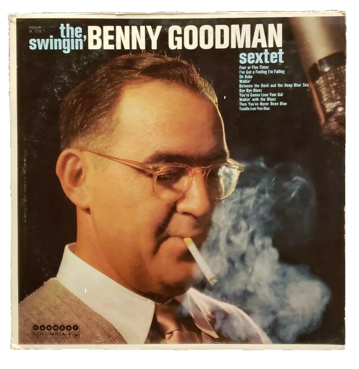 Discos de vinilo clásico de Benny Goodman