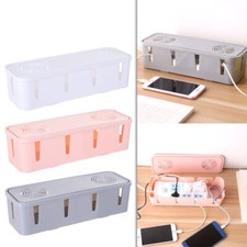 Cable Tidy Box Case Wire Cable Management Socket Safety Storage Organizer AE