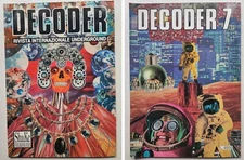 DECODER 7 Rivista Internazionale Underground SHAKE EDIZIONI 1992 Cyberpunk