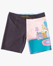 BILLABONG Boy's Boardshorts THE SIMPSONS FAMILY COUCH - Black - Size 26 - NWT